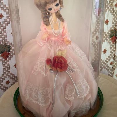 1960s Bradley Big Eyed Doll