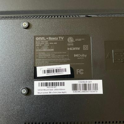 M278 ONN 31" Television with Sony VHS Player
