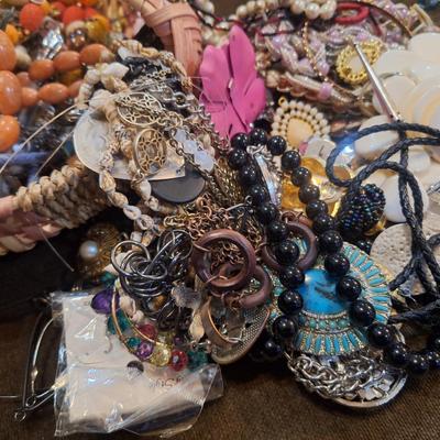 basket of jewelry pieces