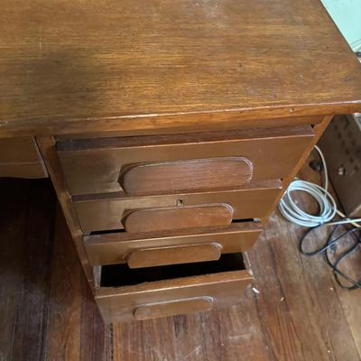 Vintage Wooden Desk