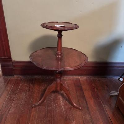 Vintage Two-Tier Dessert Table