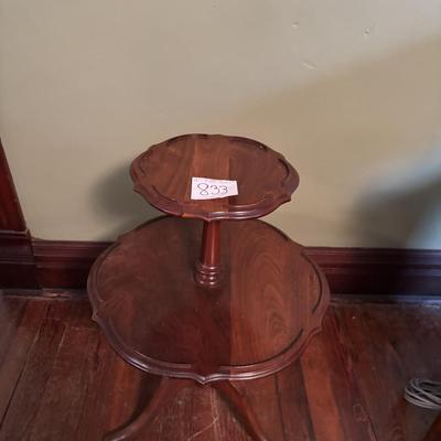Vintage Two-Tier Dessert Table