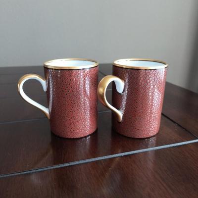 Fitz and Floyd coffee mugs, 2