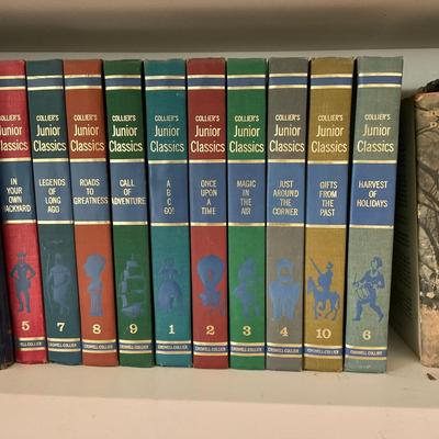 HZ304 Set of Collier's Junior Classics By Crowell Collier
