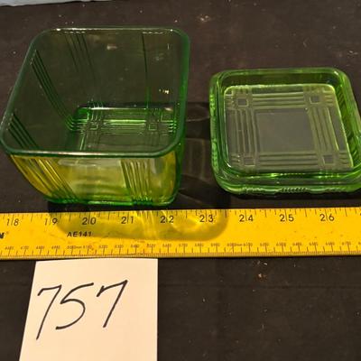 Hazel Atlas Criss Cross Refrigerator Box