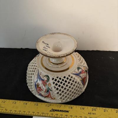 Vintage Porcelain Fruit Bowl