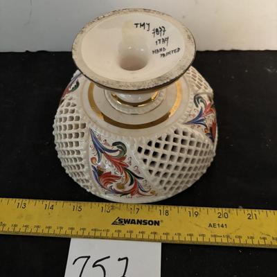 Vintage Porcelain Fruit Bowl