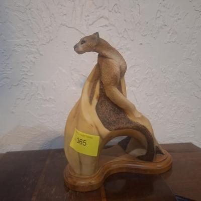Mill Creek figurine panther or mountain lion