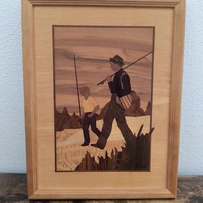 Hudson River inlay by Jeff Nelson