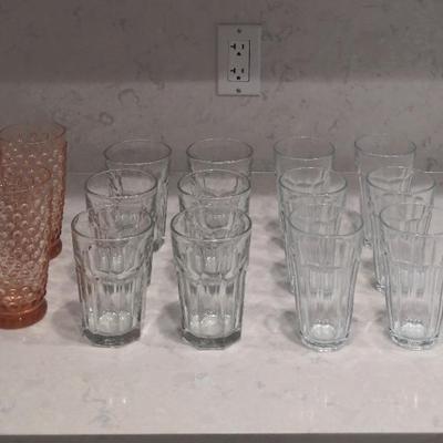 Libbey Gibraltar, Palaks, And TarHong Hobnail Drinking Glasses