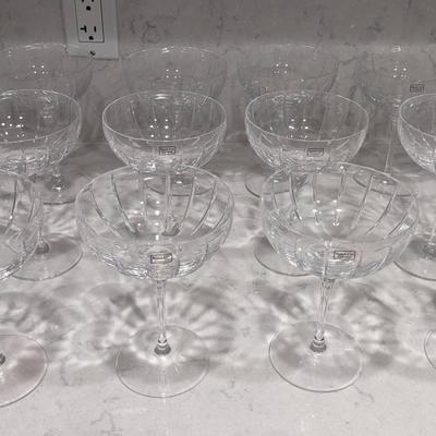 Neiman Marcus Crystal Cut Glasses (12)