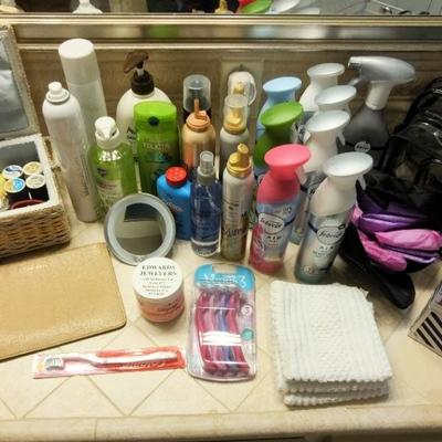 Toiletries, Air Fresheners, Make Up Case/Bags & Sewing Kit