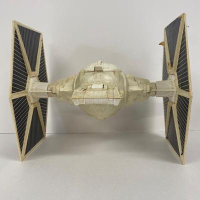 LOT 42: Vintage Star Wars Toys - X-Wing and Tie Fighter