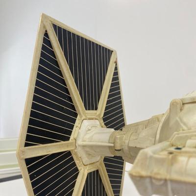 LOT 42: Vintage Star Wars Toys - X-Wing and Tie Fighter