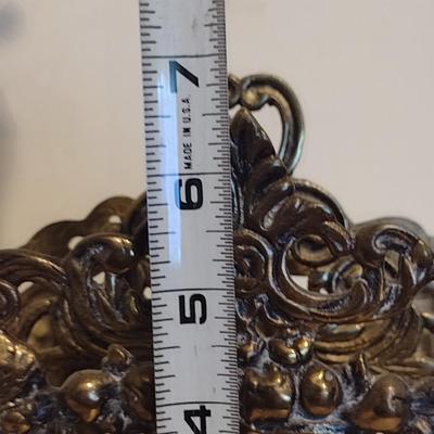 Vintage Japanese Cast Metal Desk/Mail Organizer