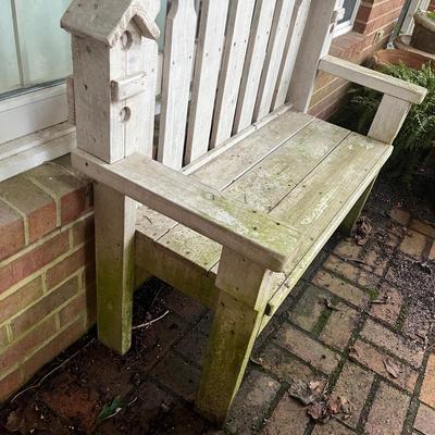 White Benches & Fence (FY-MG)