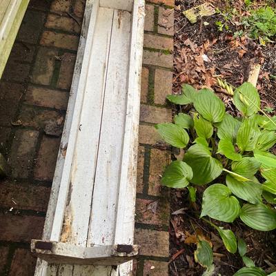 White Benches & Fence (FY-MG)