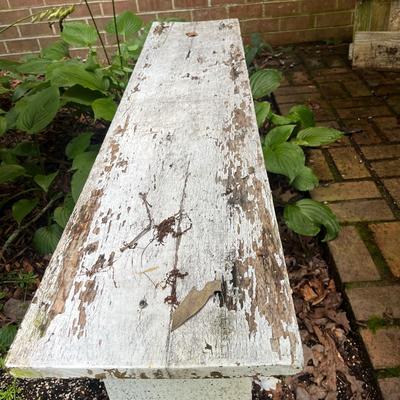 White Benches & Fence (FY-MG)