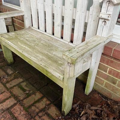 White Benches & Fence (FY-MG)