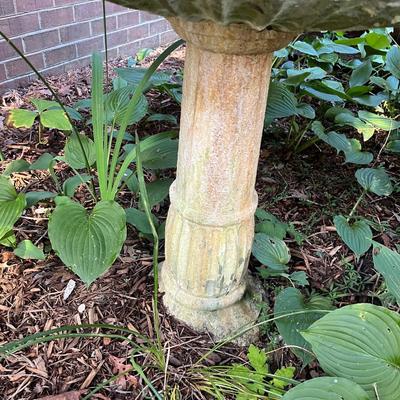 Cement Birdbath (FY-MG)