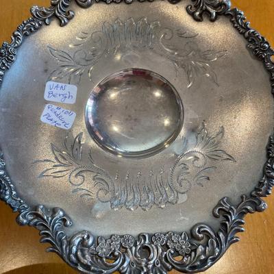 Small silver plate items