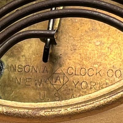 Ansonia Clock Company Rococo Mantle Clock w/ Key (LR-RG)