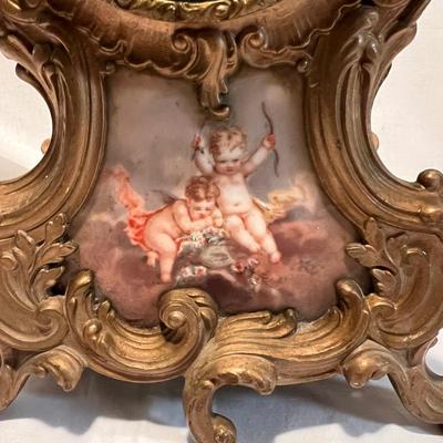 Ansonia Clock Company Rococo Mantle Clock w/ Key (LR-RG)