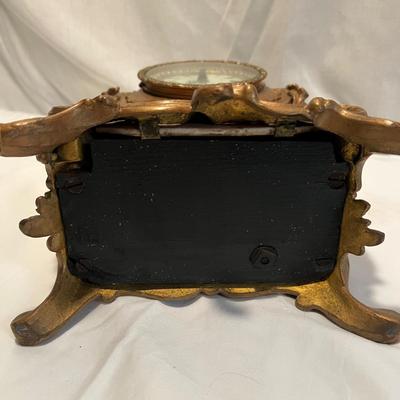 Ansonia Clock Company Rococo Mantle Clock w/ Key (LR-RG)