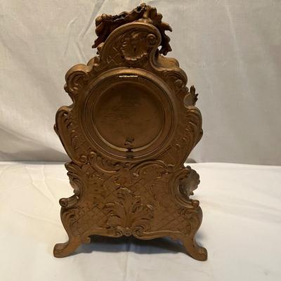 Ansonia Clock Company Rococo Mantle Clock w/ Key (LR-RG)