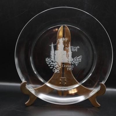 Collection of New Orleans Themed Glass Plates
