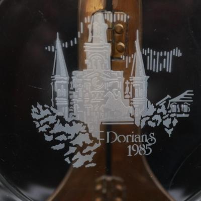 Collection of New Orleans Themed Glass Plates