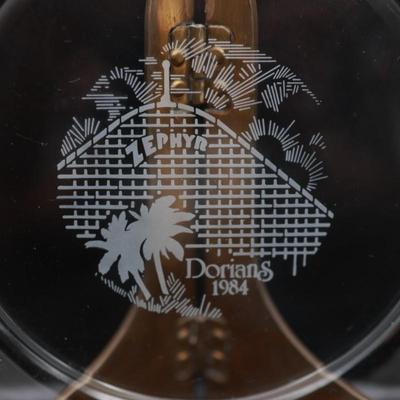 Collection of New Orleans Themed Glass Plates