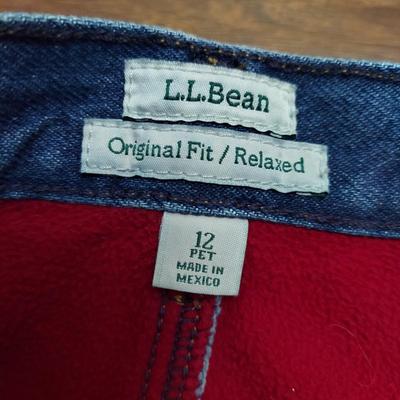 Size L Lined Jeans by L.L. Bean & More (PB-BBL)