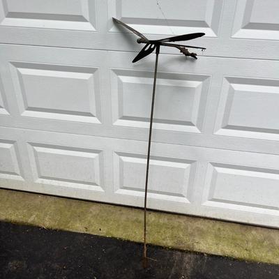 Copper Rain Chain & Hummingbird & More Yard Art (FY-MG)