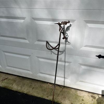Copper Rain Chain & Hummingbird & More Yard Art (FY-MG)