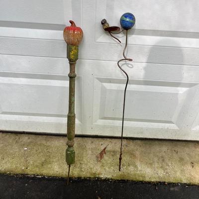 Copper Rain Chain & Hummingbird & More Yard Art (FY-MG)