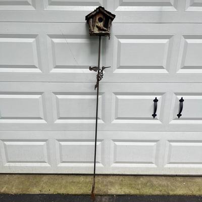 Copper Rain Chain & Hummingbird & More Yard Art (FY-MG)