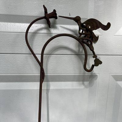 Copper Rain Chain & Hummingbird & More Yard Art (FY-MG)