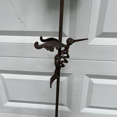Copper Rain Chain & Hummingbird & More Yard Art (FY-MG)