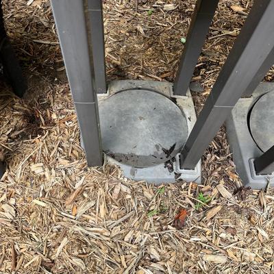 Pair of Tall Plastic Plant Containers (BY-MG)