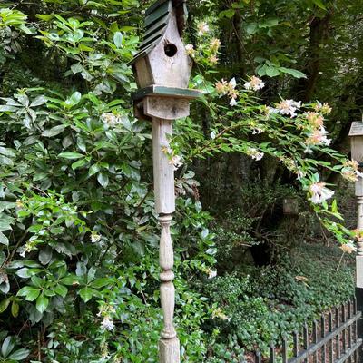 Ten Birdhouses on Posts (BY-RG)