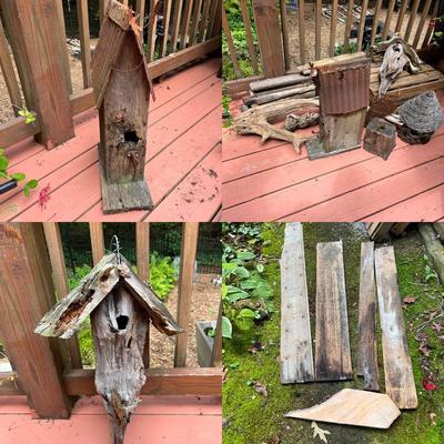 Rustic Birdhouses, Barn Wood & More (BY-MG)