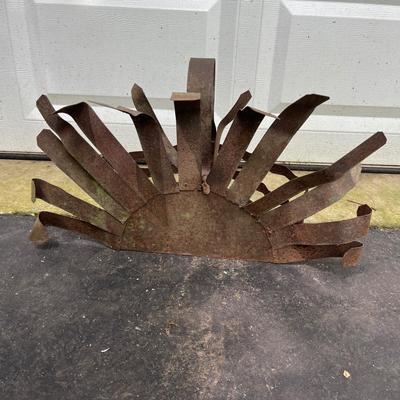 Metal Hanging Turkey Planter & Metal Tree of Life (BY-MG)