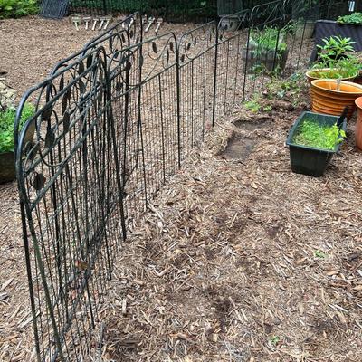 4ft Fence Panels with Leaf Design (BY-RG)