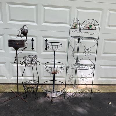 Metal Plant Holder & Plant Stands & Plant Hangers (BY-MG)