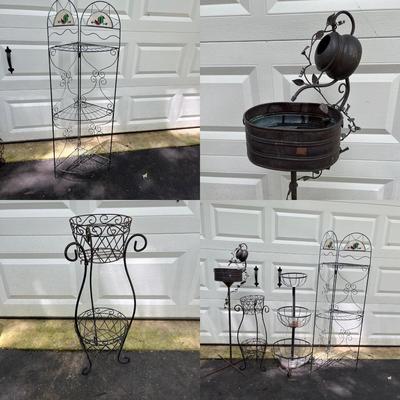Metal Plant Holder & Plant Stands & Plant Hangers (BY-MG)