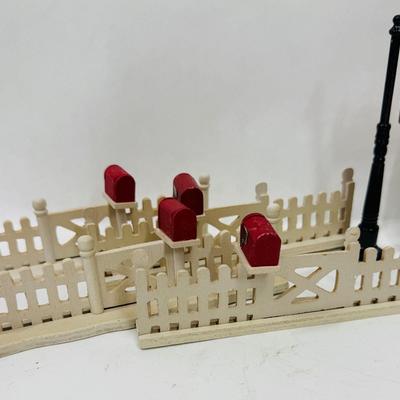 Miniature Landscape Accessories for Christmas Village Displays