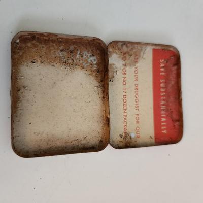 Sale Photo Thumbnail #546: This auction lot is for an Early Trojans Tin.  This tin is a great old advertising piece.  One of America's most well-known brands.