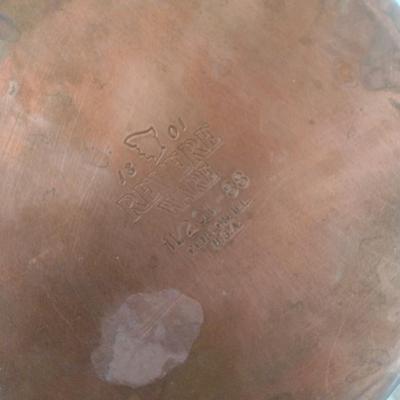 Assortment of Cooking Pots and Pans Includes Revere Ware and Others (See all Pictures)
