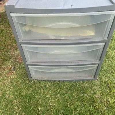 Sale Photo Thumbnail #430: 3 drawer storage container
